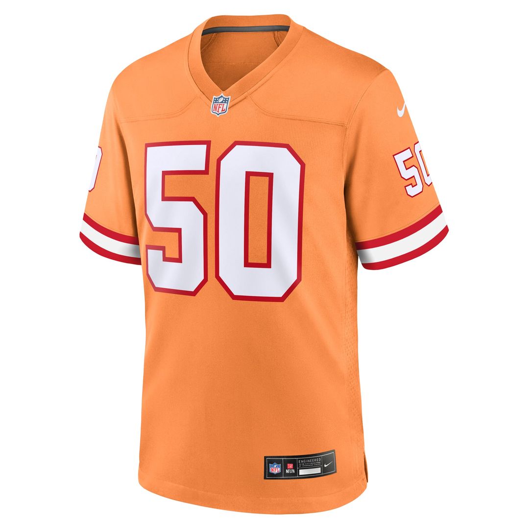Tampa Bay Buccaneers Vita Vea Nike Orange Throwback Game product image 2