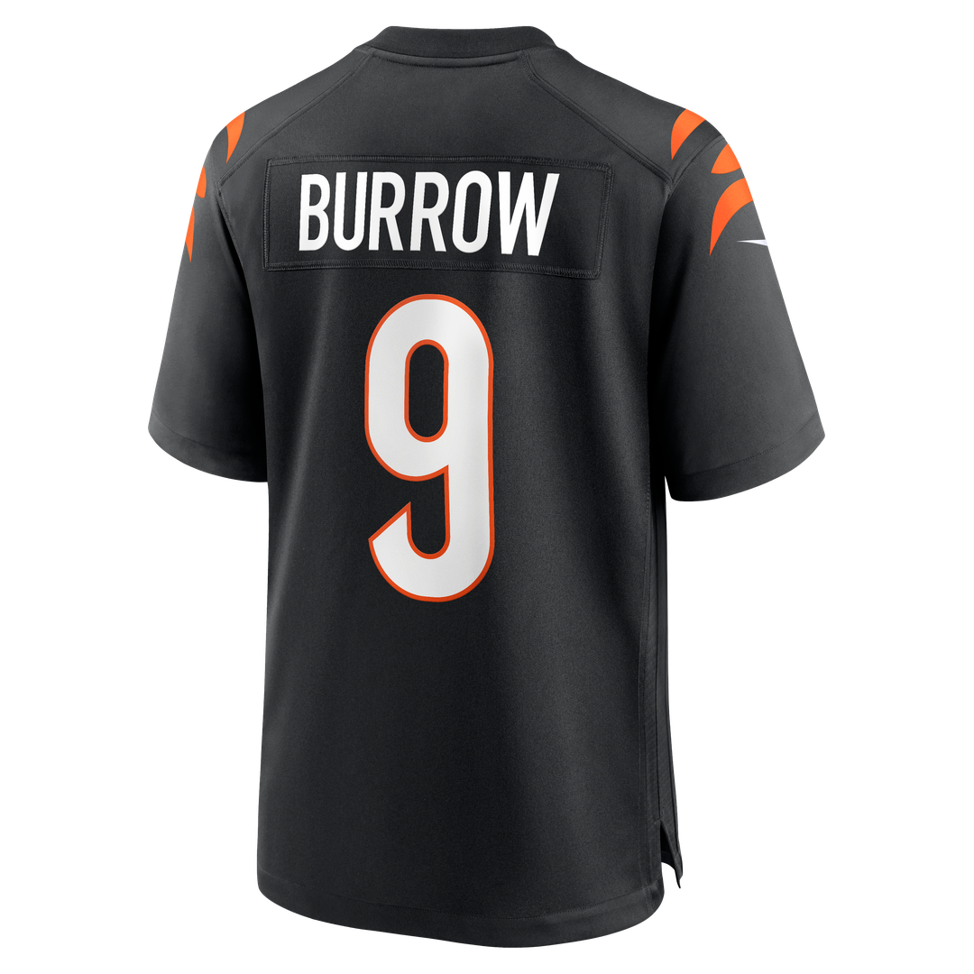 Cincinnati Bengals Joe Burrow Nike Black Game Jersey product image 21