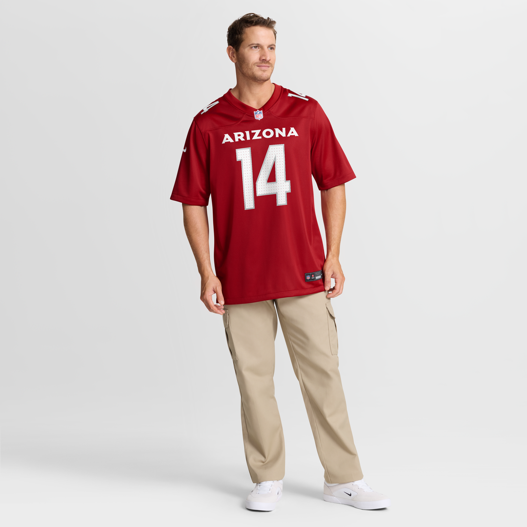 Arizona Cardinals Michael Wilson Nike Cardinal Game Jersey product image 7
