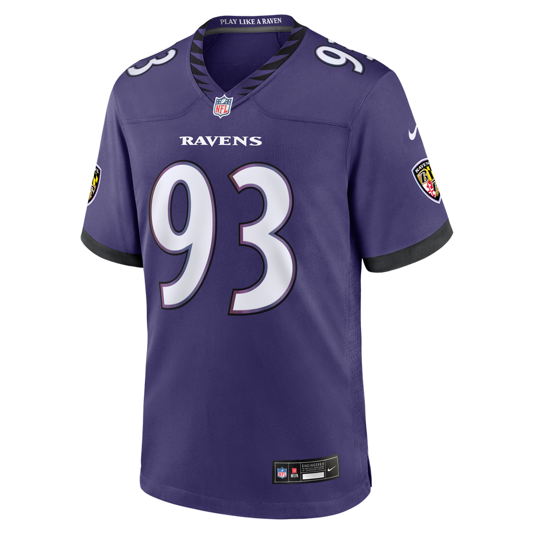 Baltimore Ravens Calais Campbell Nike Purple Game Jersey product image 2