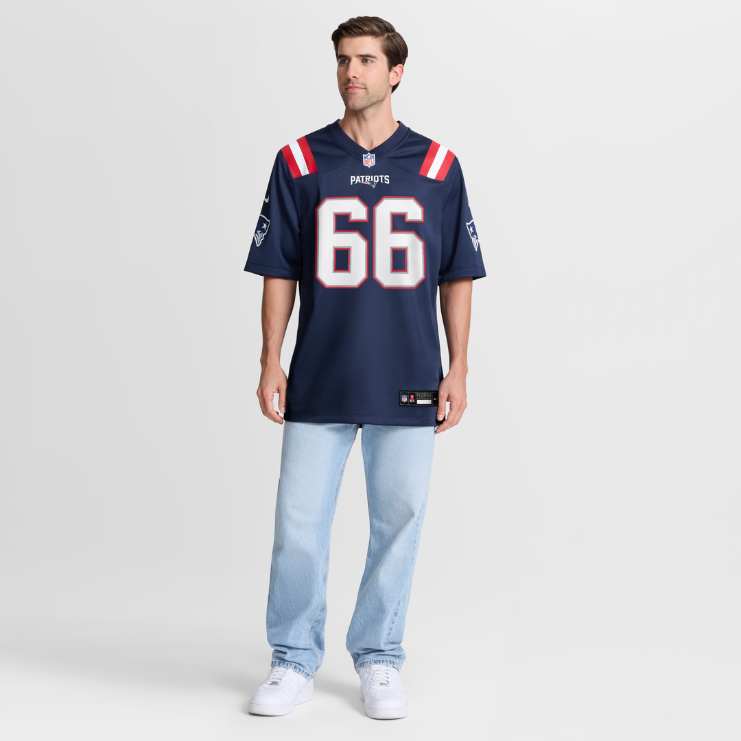 New England Patriots Will Campbell Nike Navy Game Jersey product image 4