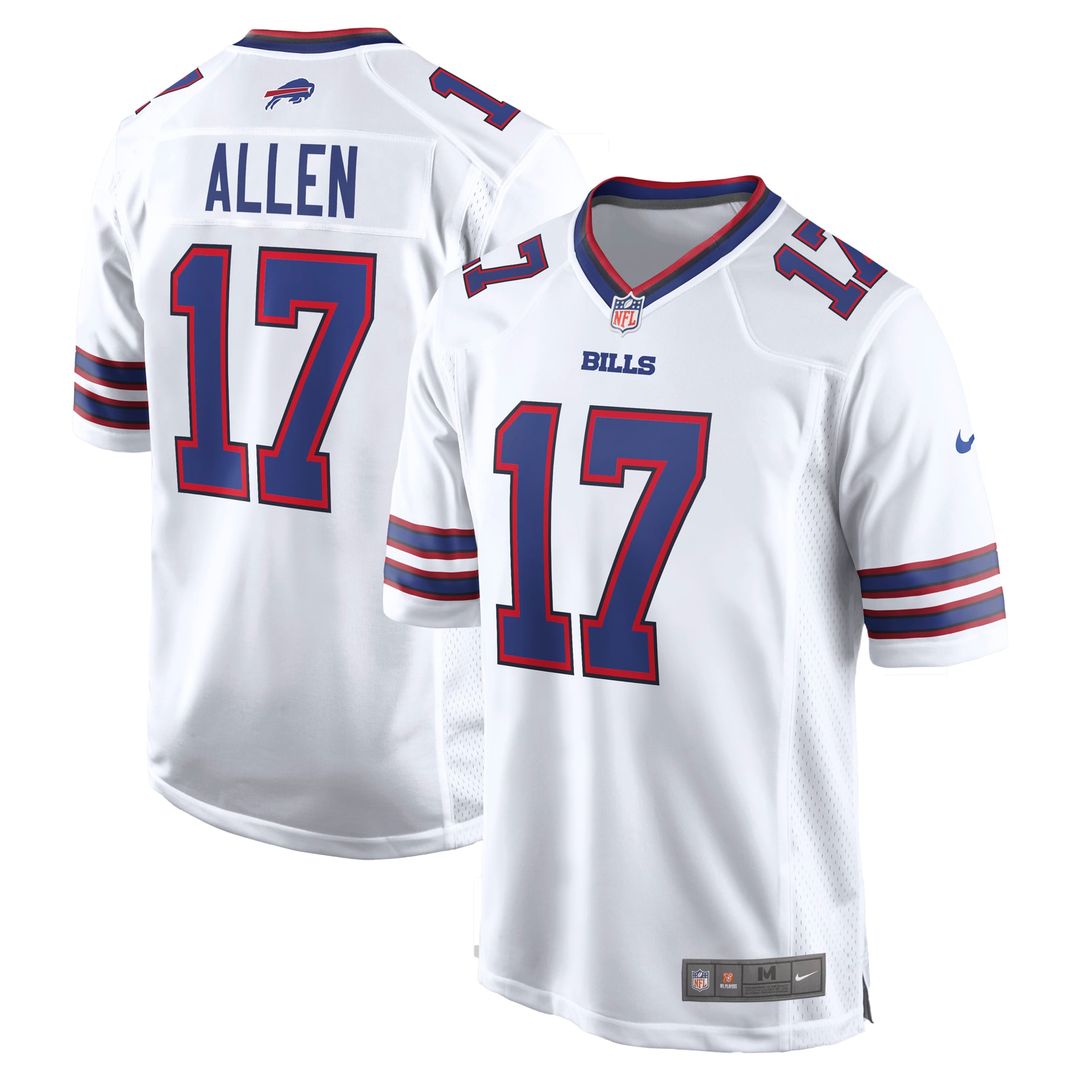 Buffalo Bills Josh Allen Nike Gray Nickel City Game Jersey product image 7