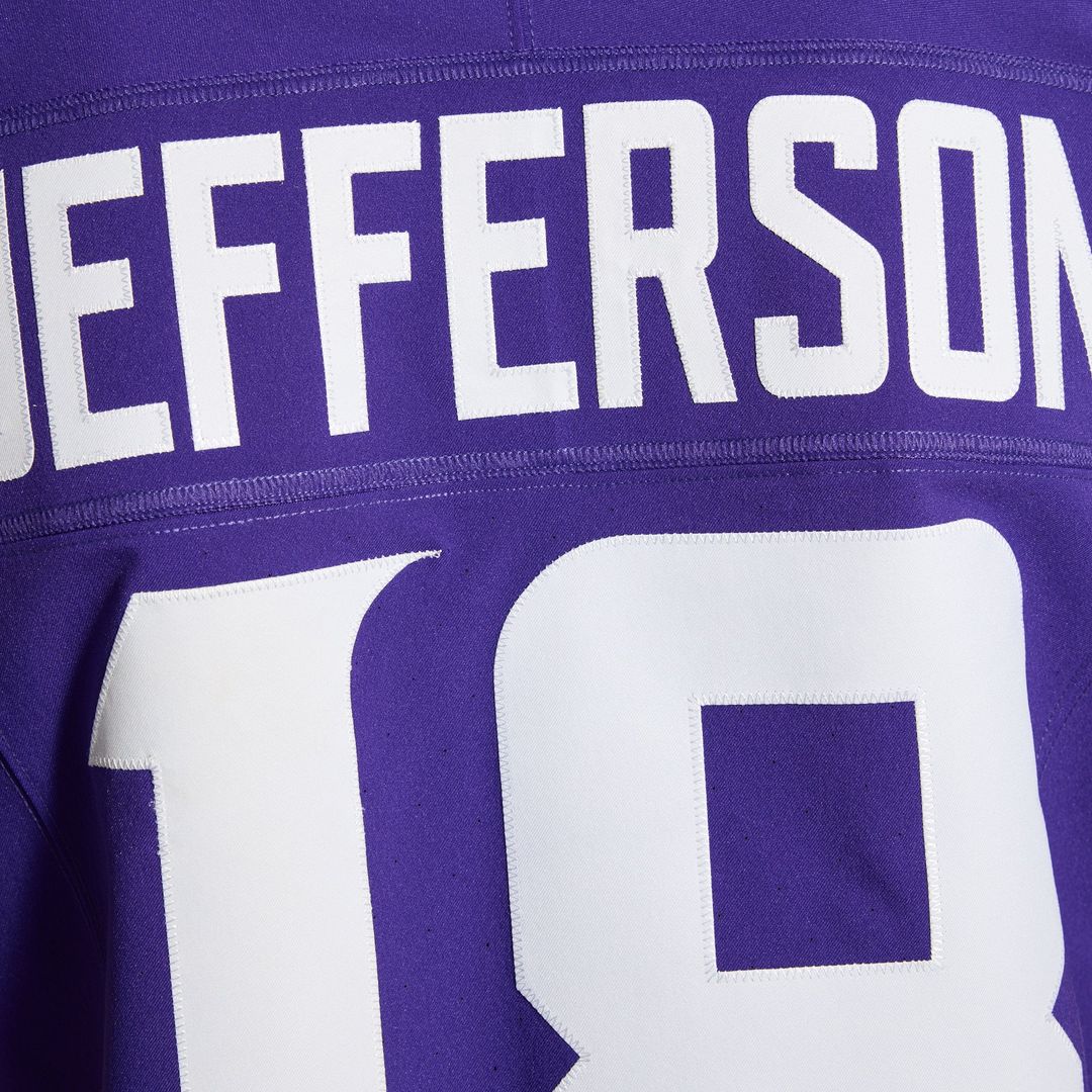 Minnesota Vikings Justin Jefferson Nike Purple Team Vapor product image 12