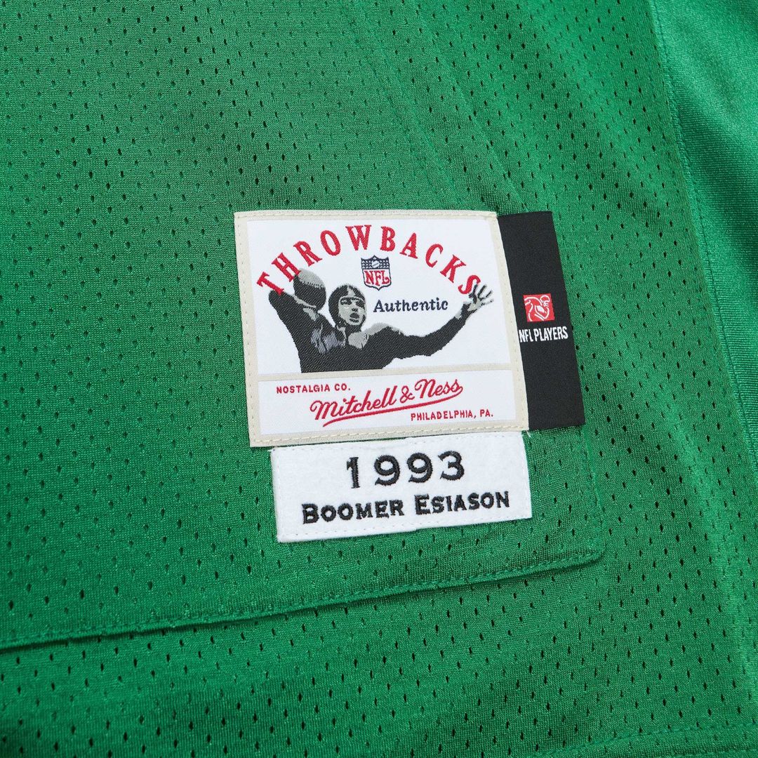 New York Jets Boomer Esiason Mitchell & Ness Kelly Green product image 6