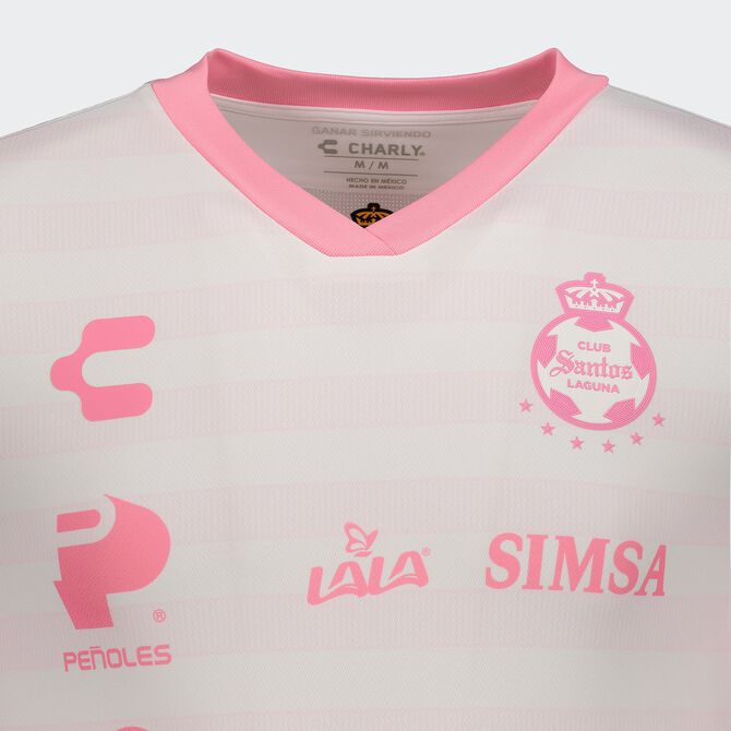 Santos Pink Special Edition Jersey for Men product image 3, provided for visual reference and product detail review