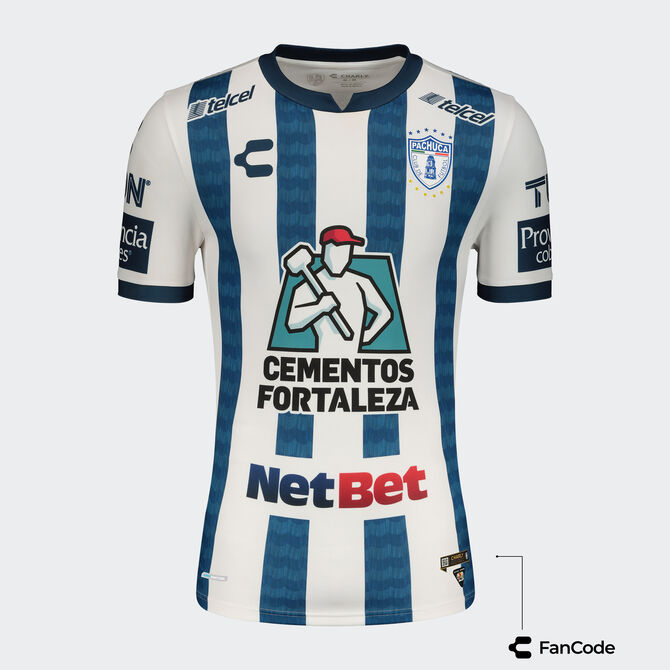 Pachuca Home Jersey for Men 21/22 product image 1, provided for visual reference and product detail review