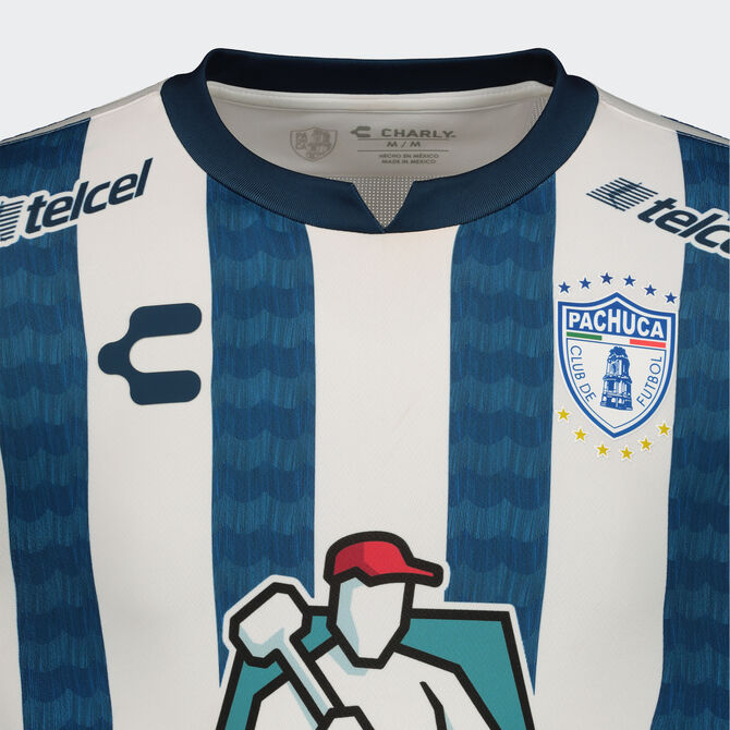 Pachuca Home Jersey for Men 21/22 product image 3, provided for visual reference and product detail review