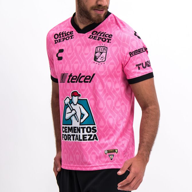 Charly Leon Pink Special Edition Jersey for Men product image 6, provided for visual reference and product detail review
