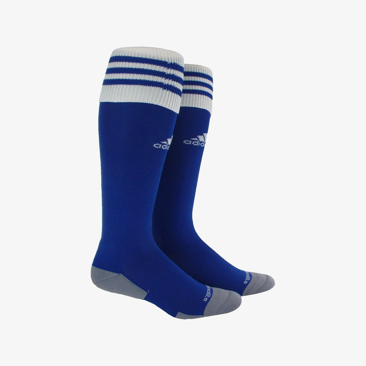 Copa Zone Cushion 2.0 Soccer Socks Small - Royal/White product image 1, provided for visual reference and product detail
