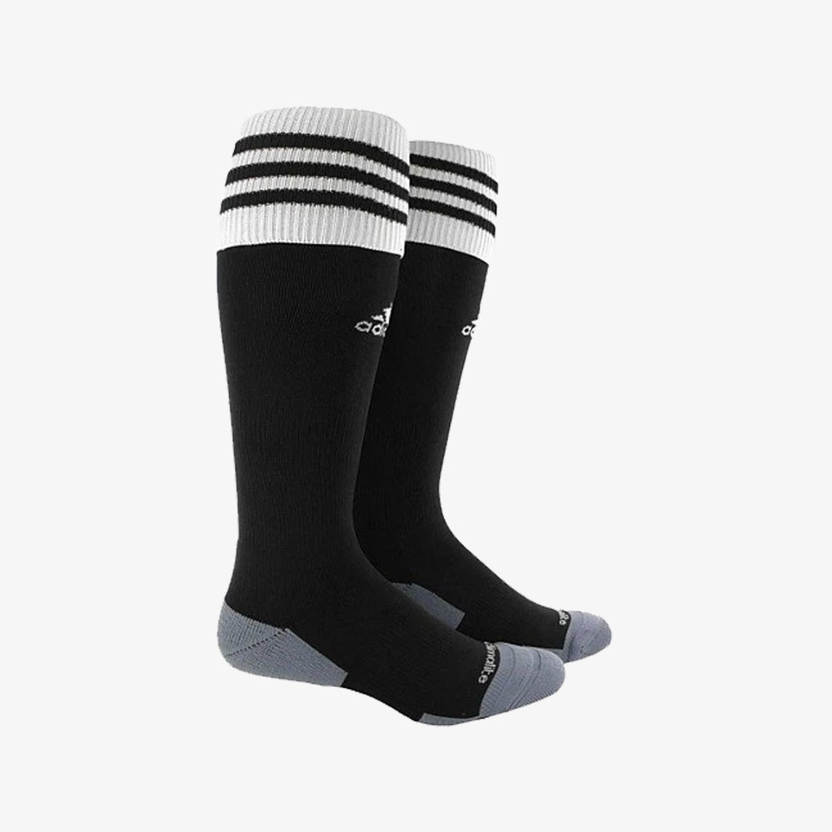 Copa Zone Cushion 2.0 Soccer Socks X-Small - Black/White product image 1, provided for visual reference and product detail