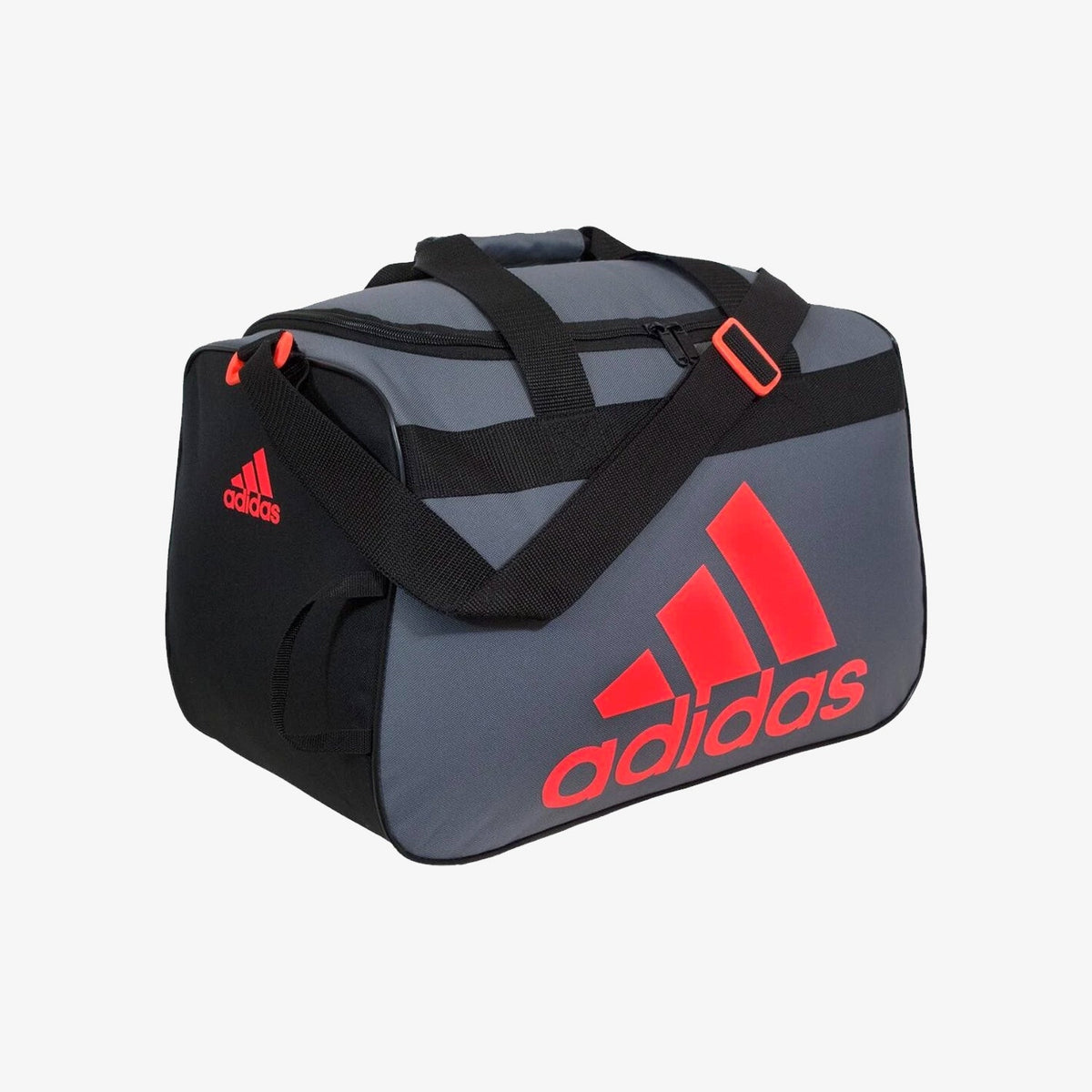 adidas Diablo Small Duffel Bag - Onix/Red product image 1, provided for visual reference and product detail review