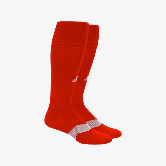 adidas Metro IV Soccer Socks Red - Small product image 1, provided for visual reference and product detail review