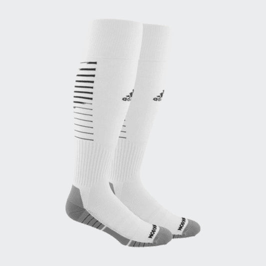 adidas Team Speed II Socks - White/Black Large product image 1, provided for visual reference and product detail review