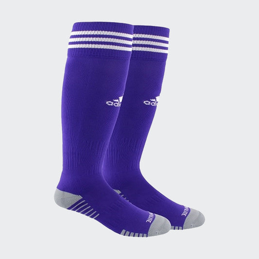 Copa Zone Cushion IV OTC Socks - Purple/White product image 1, provided for visual reference and product detail review