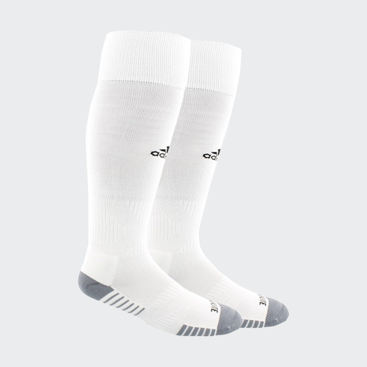 Copa Zone Cushion IV OTC Socks - White/Gray product image 1, provided for visual reference and product detail review