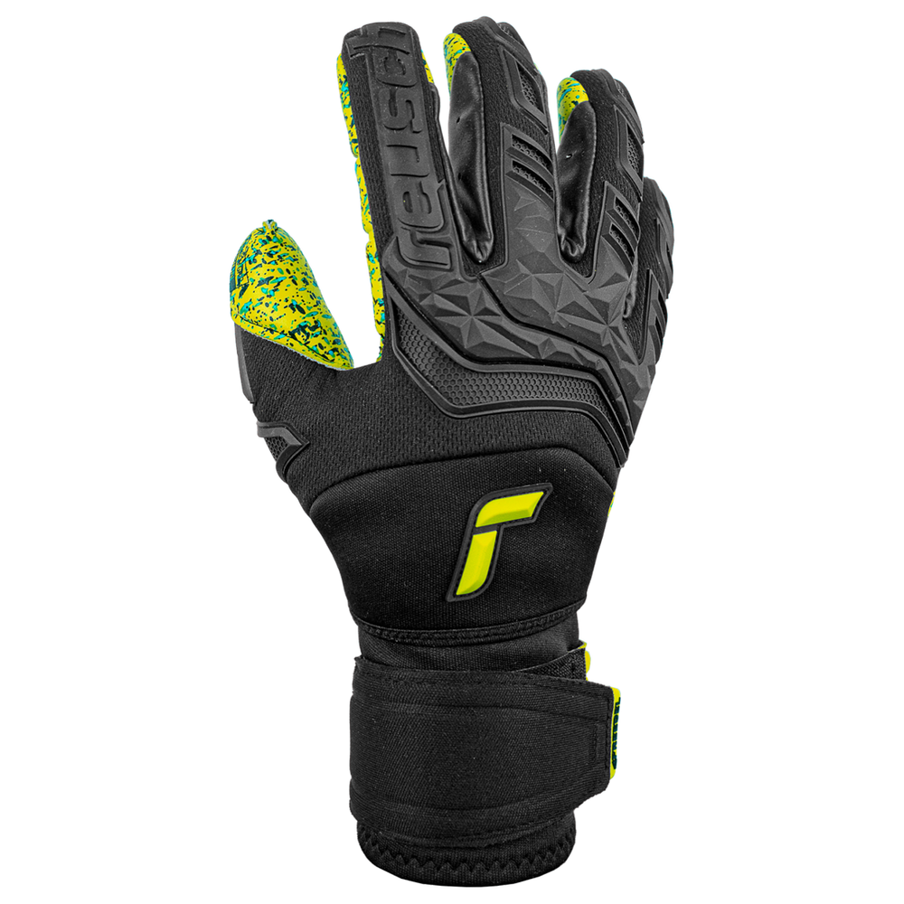 Reusch Attrakt Freegel Fusion Ortho-Tec Goaliator Goalkeeper Glove product image 2, provided for visual reference and