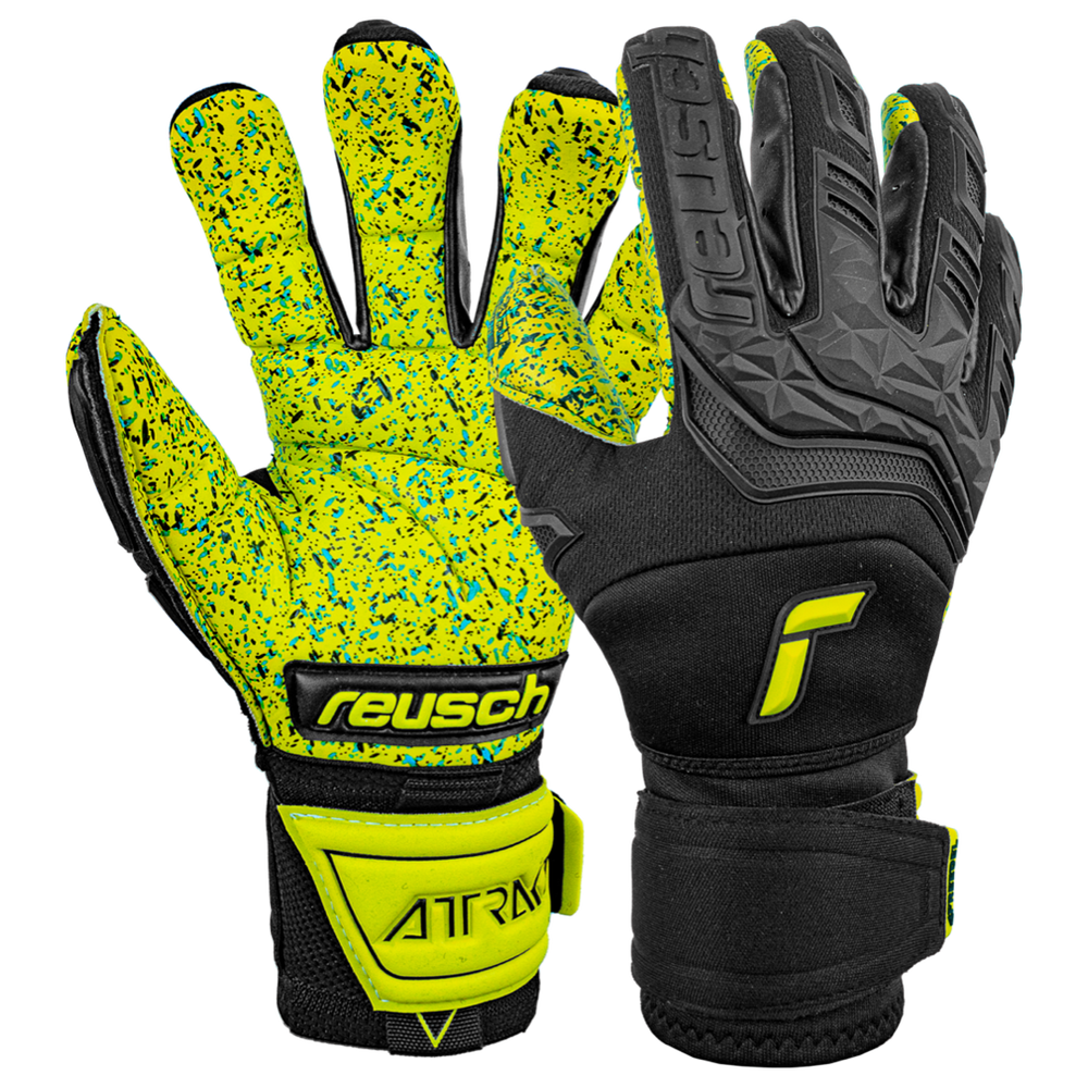 Reusch Attrakt Freegel Fusion Ortho-Tec Goaliator Goalkeeper Glove product image 1, provided for visual reference and