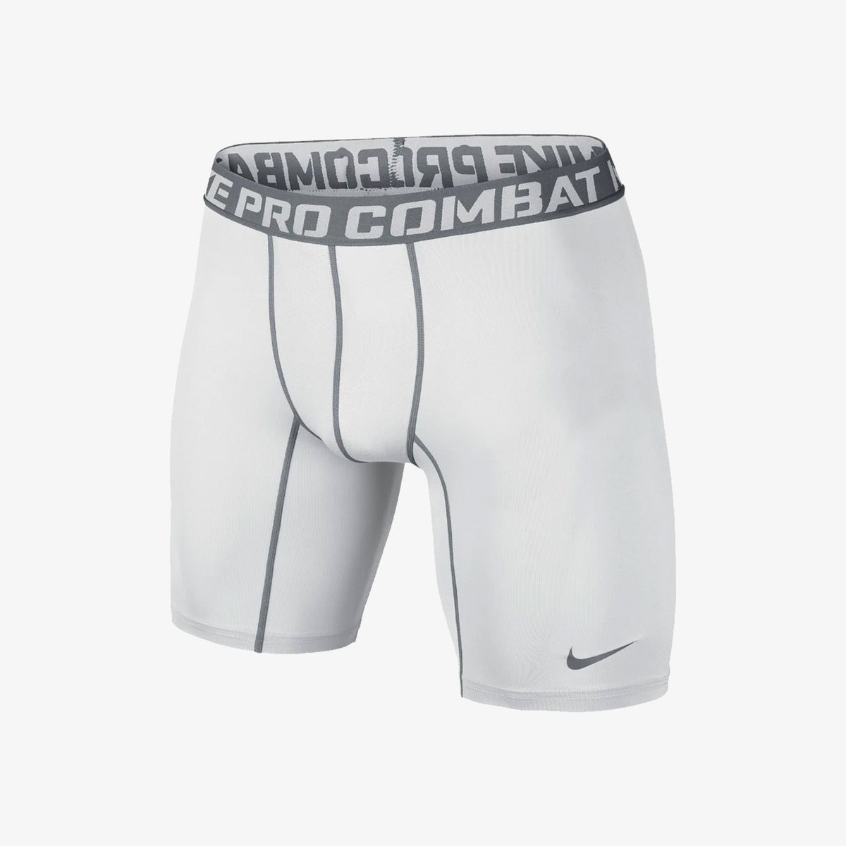 Nike Pro Men Combat Core 2.0 Compression Shorts White product image 1, provided for visual reference and product detail