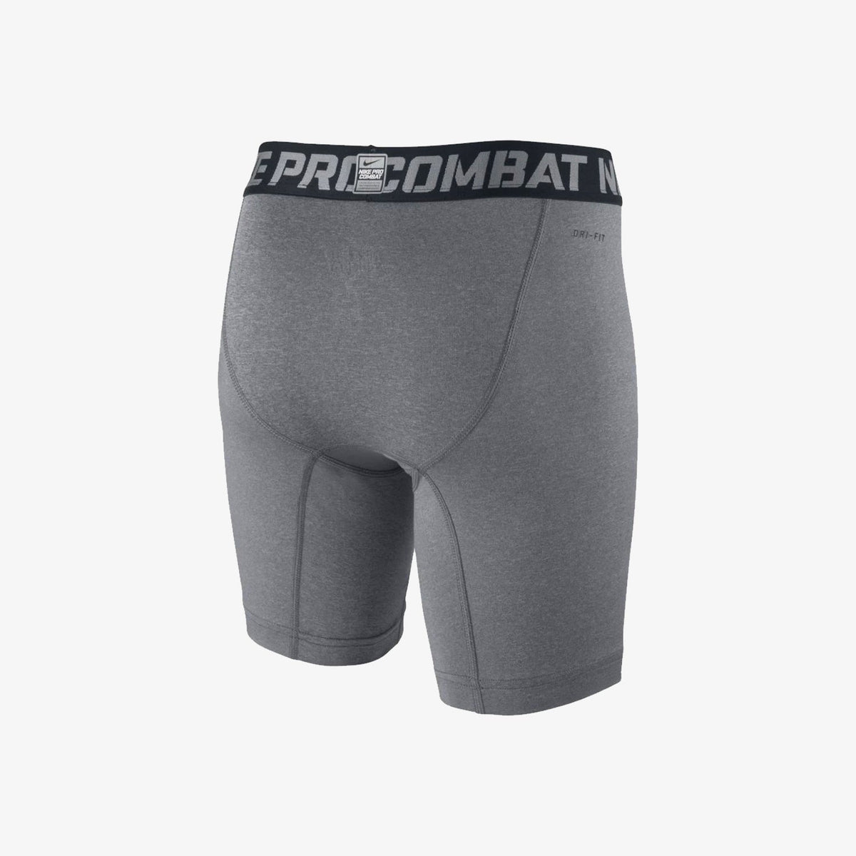 Youth Nike Pro Core Compression Slider Shorts - Grey product image 2, provided for visual reference and product detail review