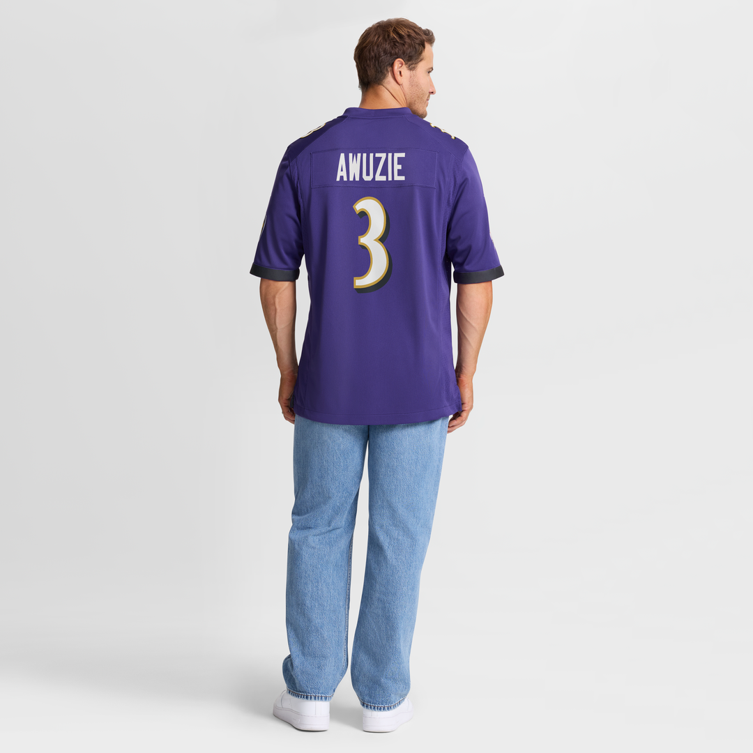 Baltimore Ravens Chidobe Awuzie Nike Purple Game Jersey product image 8