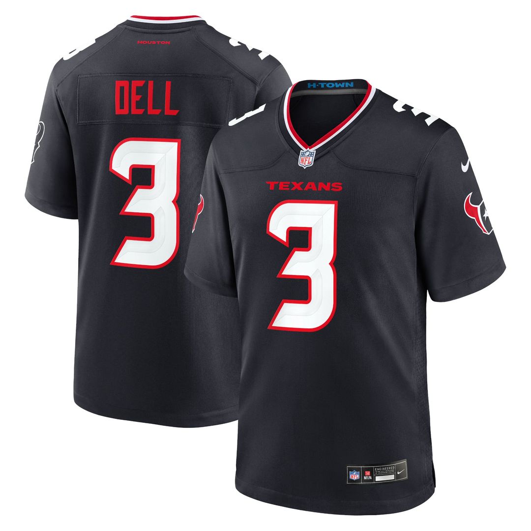 Houston Texans Tank Dell Nike White Game Jersey product image 7