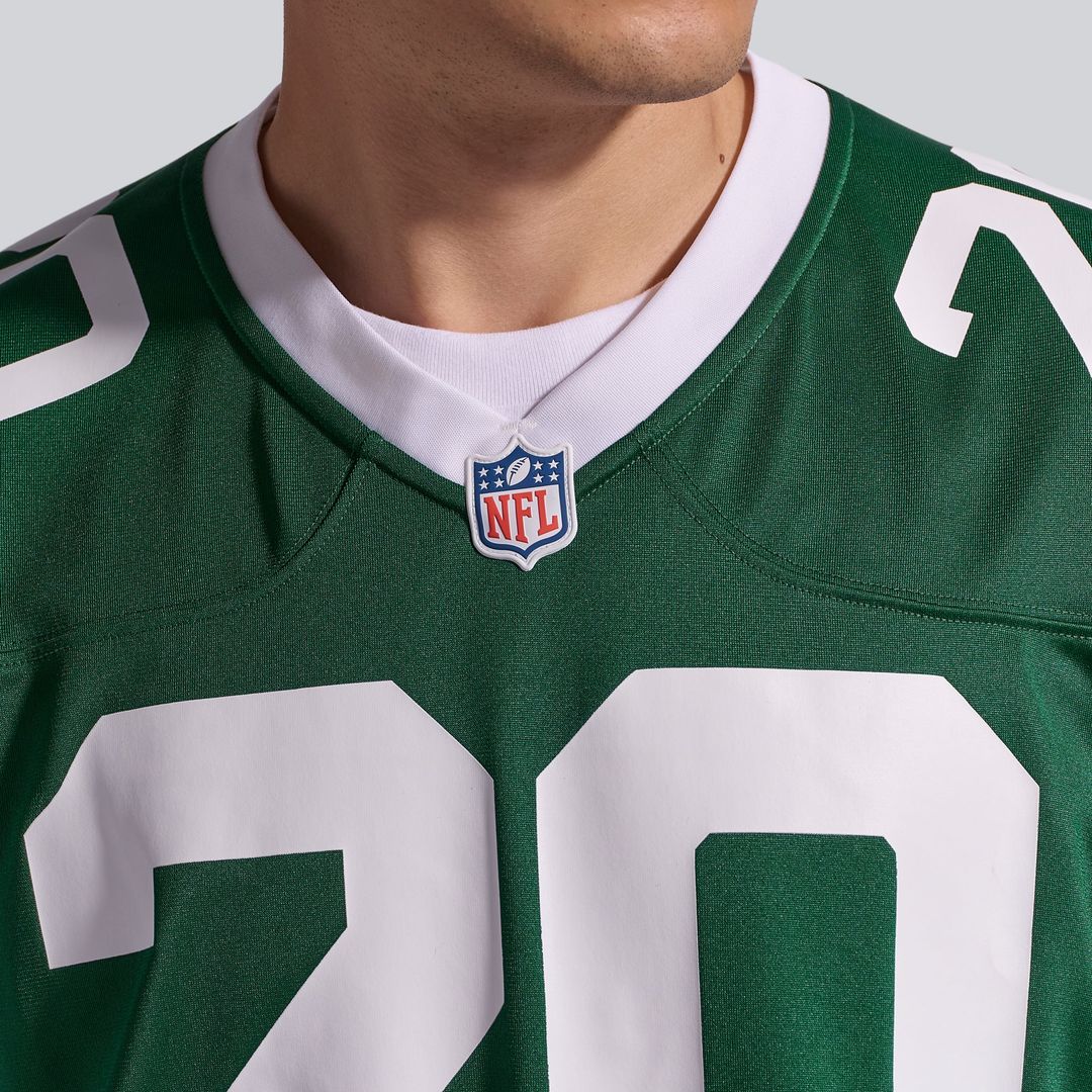 New York Jets Breece Hall Nike Legacy Black Alternate Game product image 20