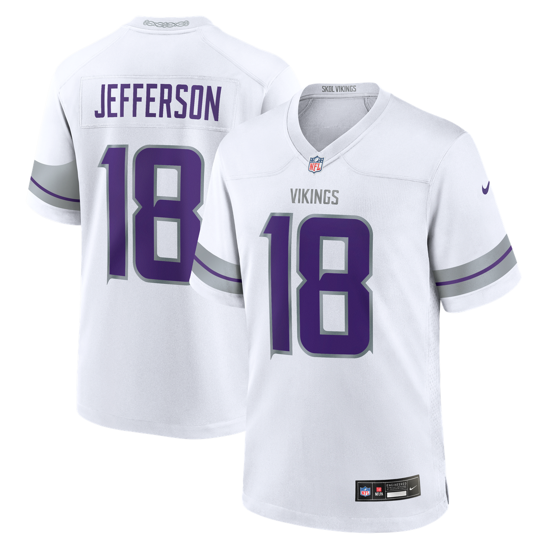 Minnesota Vikings Justin Jefferson Nike White Alternate product image 14