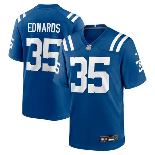 Indianapolis Colts Johnathan Edwards Nike Royal Game Jersey product image 1