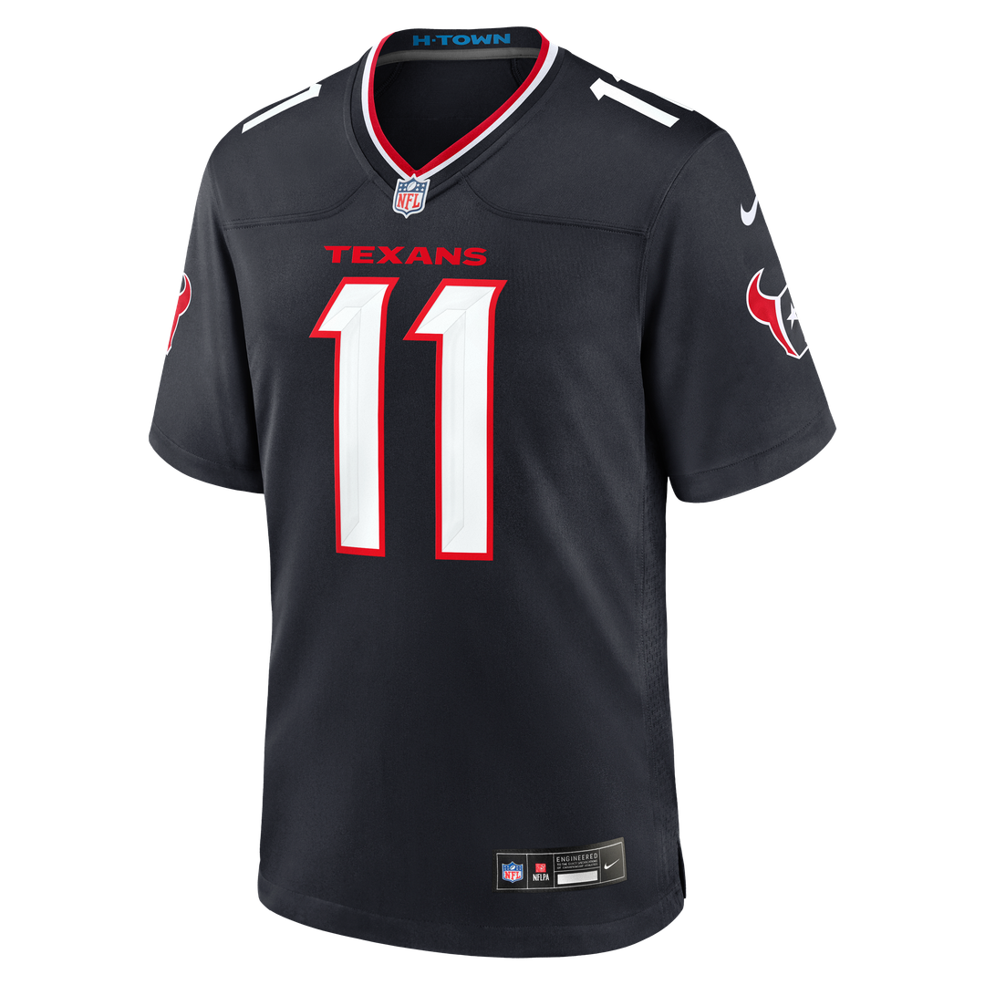 Houston Texans Tremon Smith Nike Navy Game Jersey product image 2