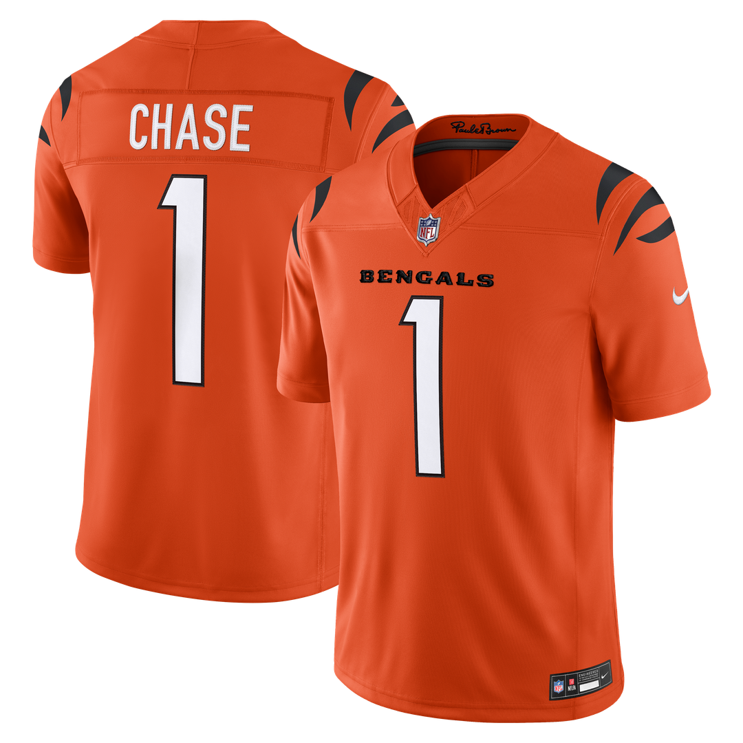 Cincinnati Bengals Ja'Marr Chase Nike Orange Alternate product image 1