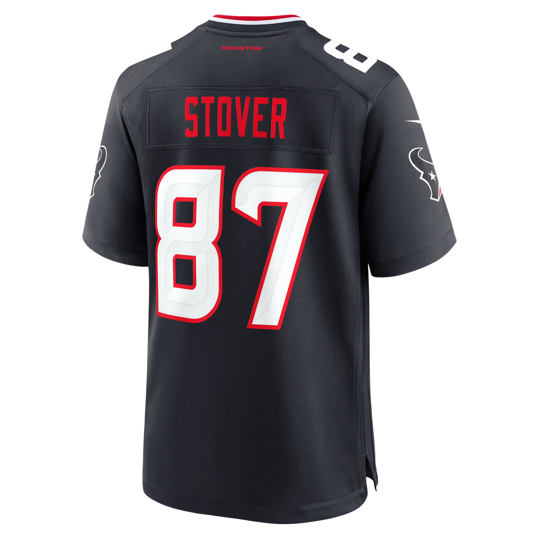 Houston Texans Cade Stover Nike Navy Game Jersey product image 3