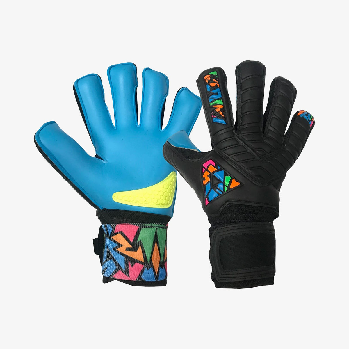 Halcyon Graffiti SR Pro V6 Goalkeeper Glove product image 2, provided for visual reference and product detail review