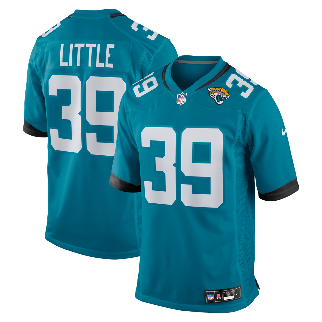 Jacksonville Jaguars Cam Little Nike Teal Game Jersey product image 1