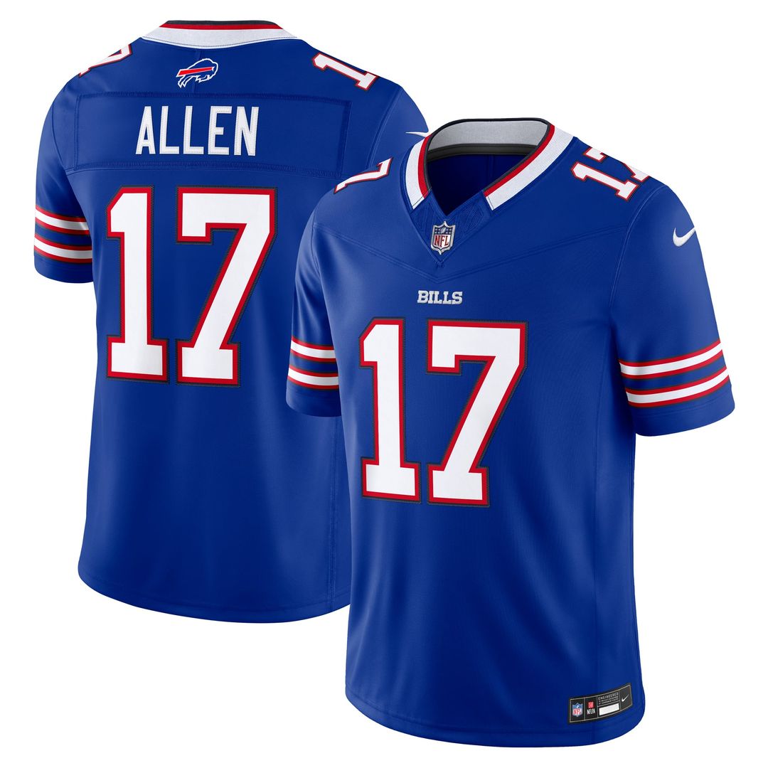 Buffalo Bills Josh Allen Nike White Vapor FUSE Stitched product image 13