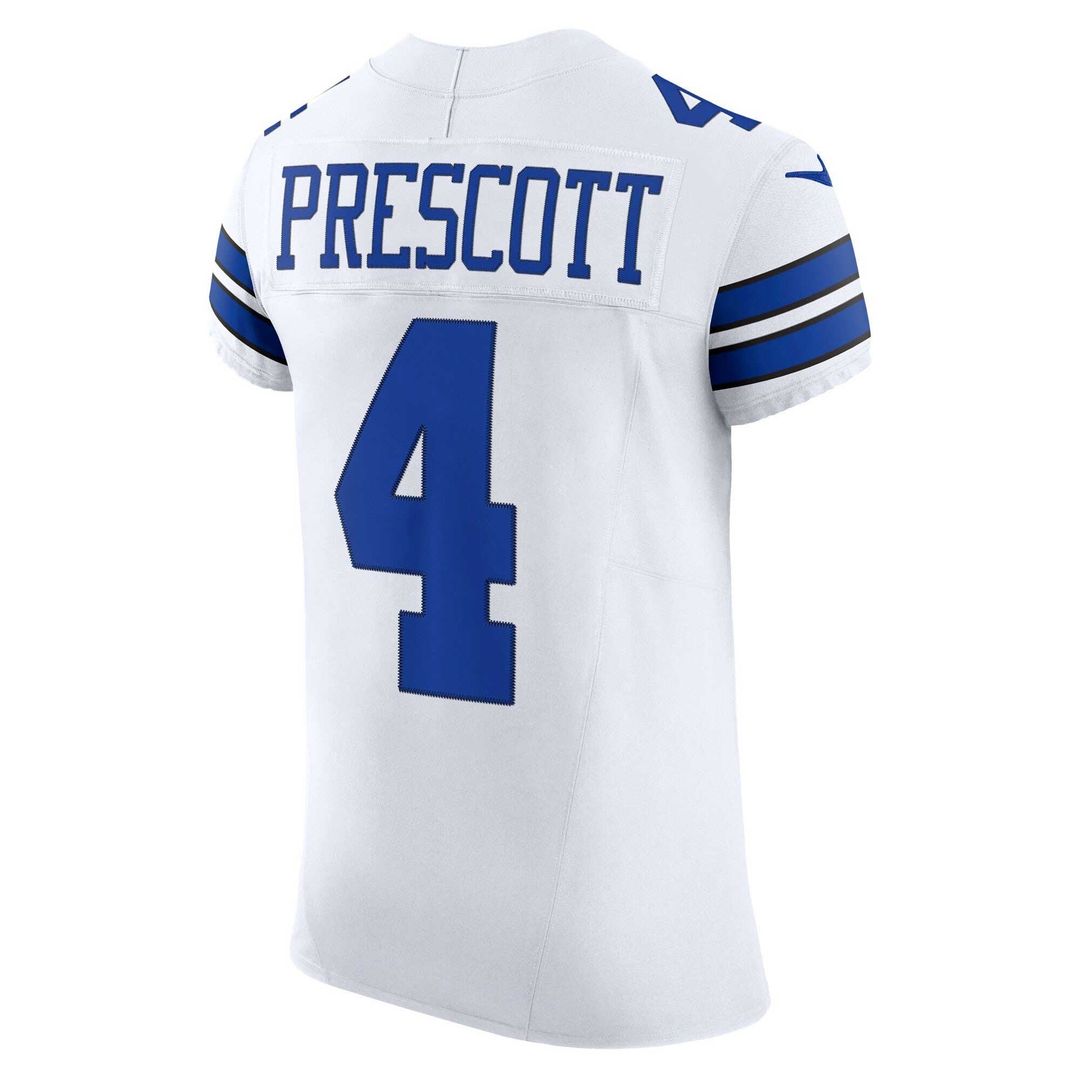 Dallas Cowboys Dak Prescott Nike White Vapor FUSE Elite product image 7