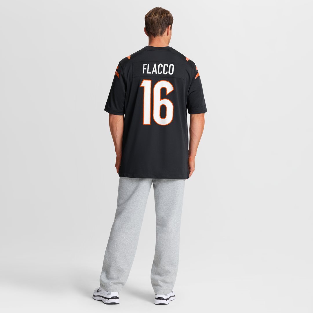 Cincinnati Bengals Joe Flacco Nike Black Game Jersey product image 8