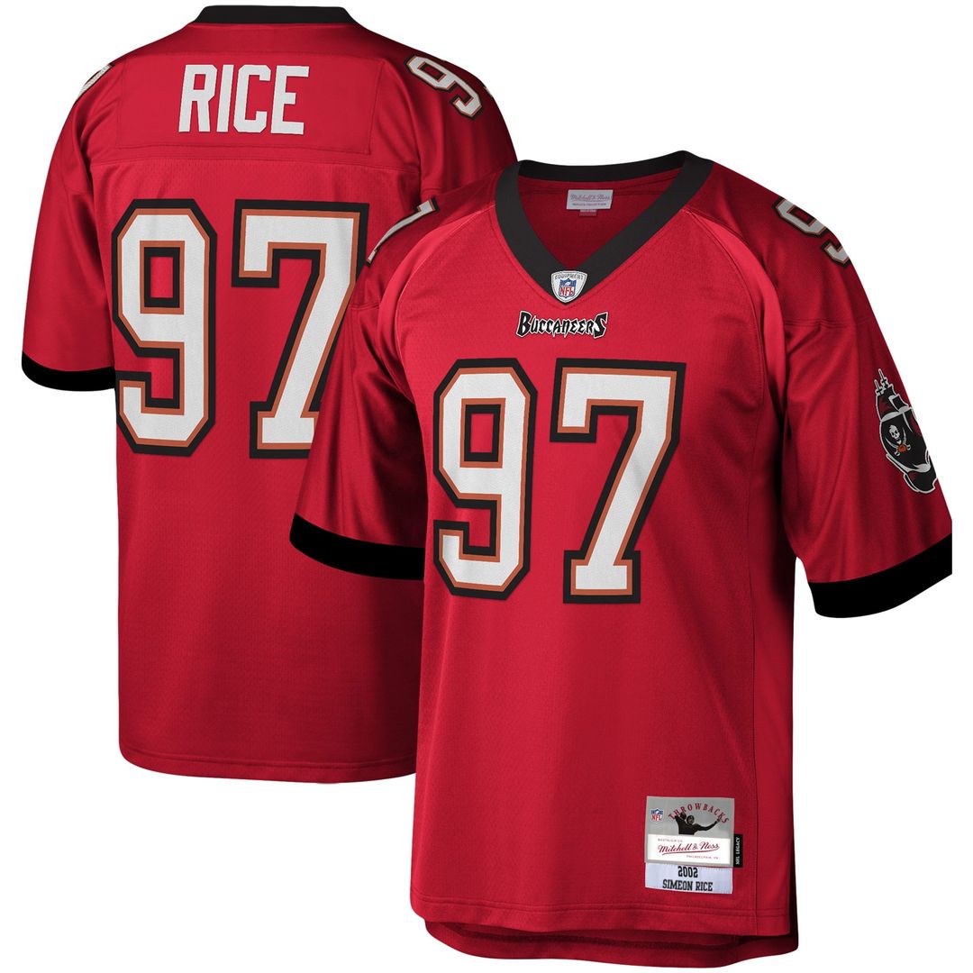 Tampa Bay Buccaneers Simeon Rice Mitchell & Ness Red Legacy product image 1