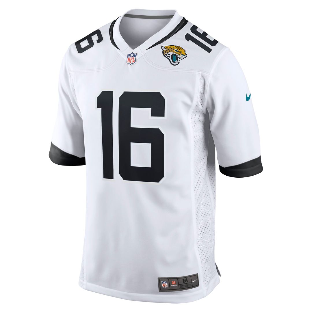 Jacksonville Jaguars Trevor Lawrence Nike White Game Jersey product image 2
