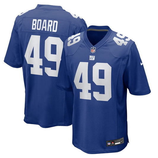 New York Giants Chris Board Nike Royal Game Jersey product image 1