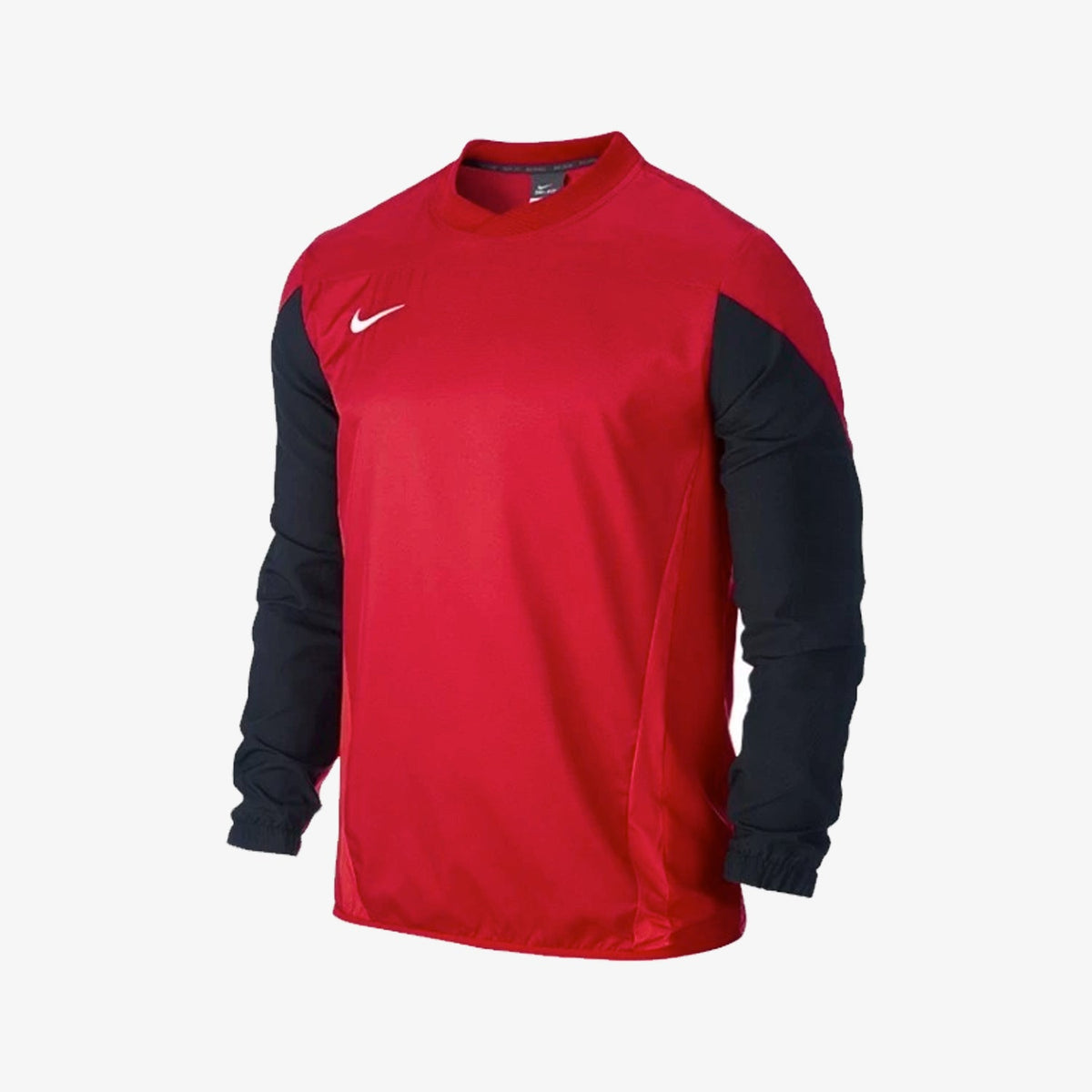 Kid's Squad 14 Long Sleeve Shell Soccer Top - Red product image 1, provided for visual reference and product detail review