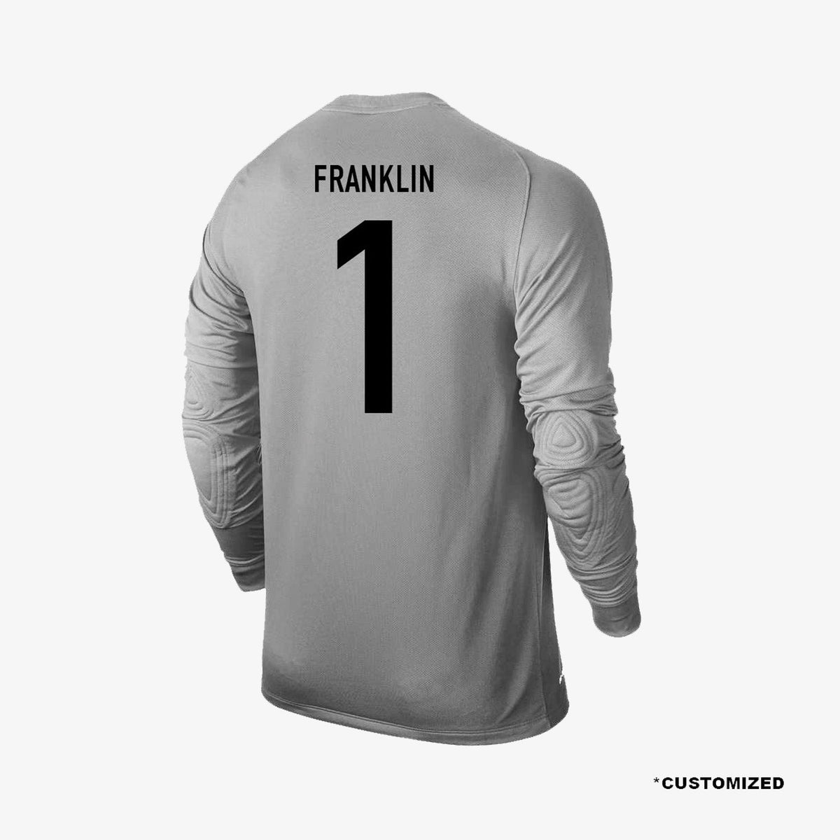 Kid's Park II Goalkeeper Jersey Silver product image 3, provided for visual reference and product detail review