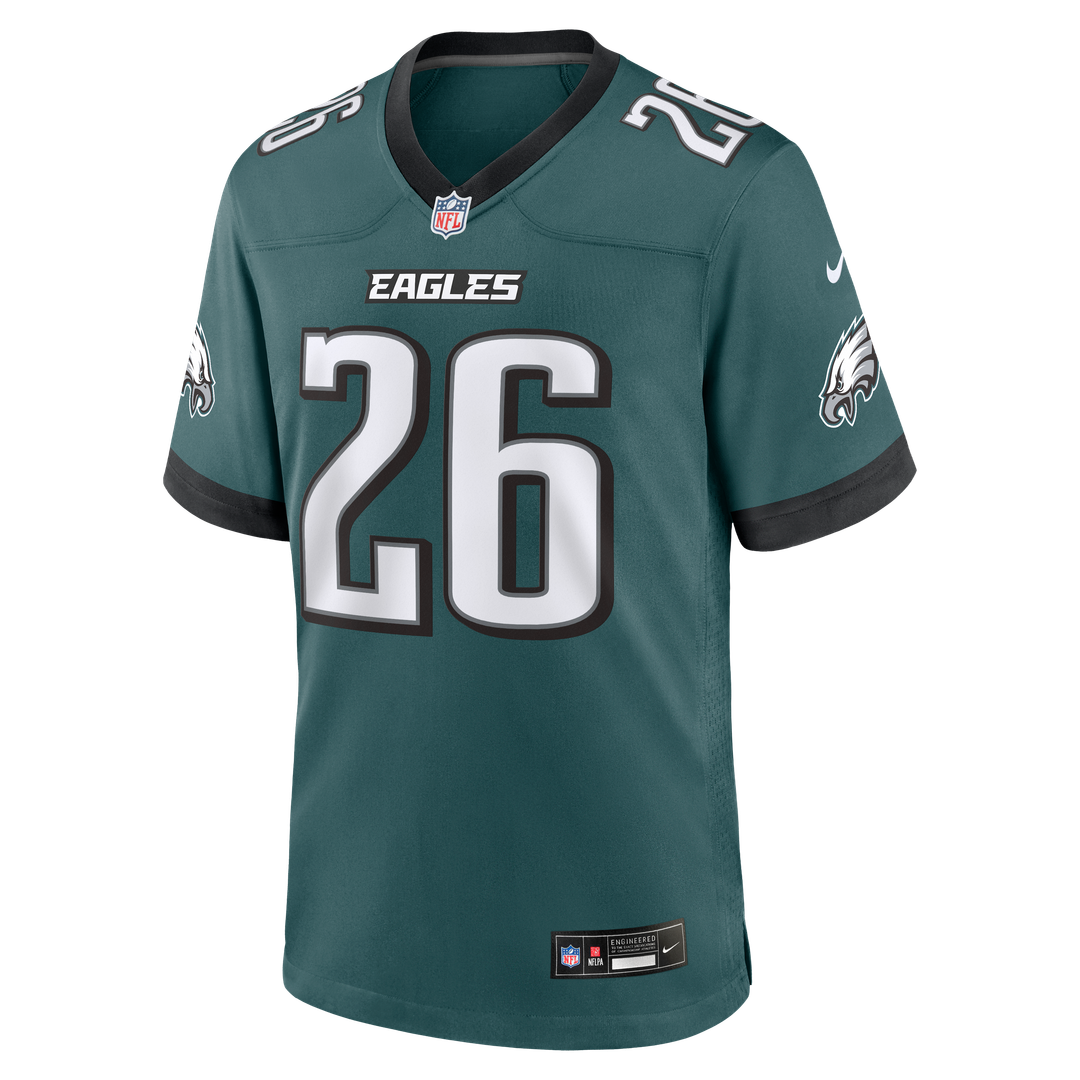 Philadelphia Eagles Saquon Barkley Nike White Game Jersey product image 32