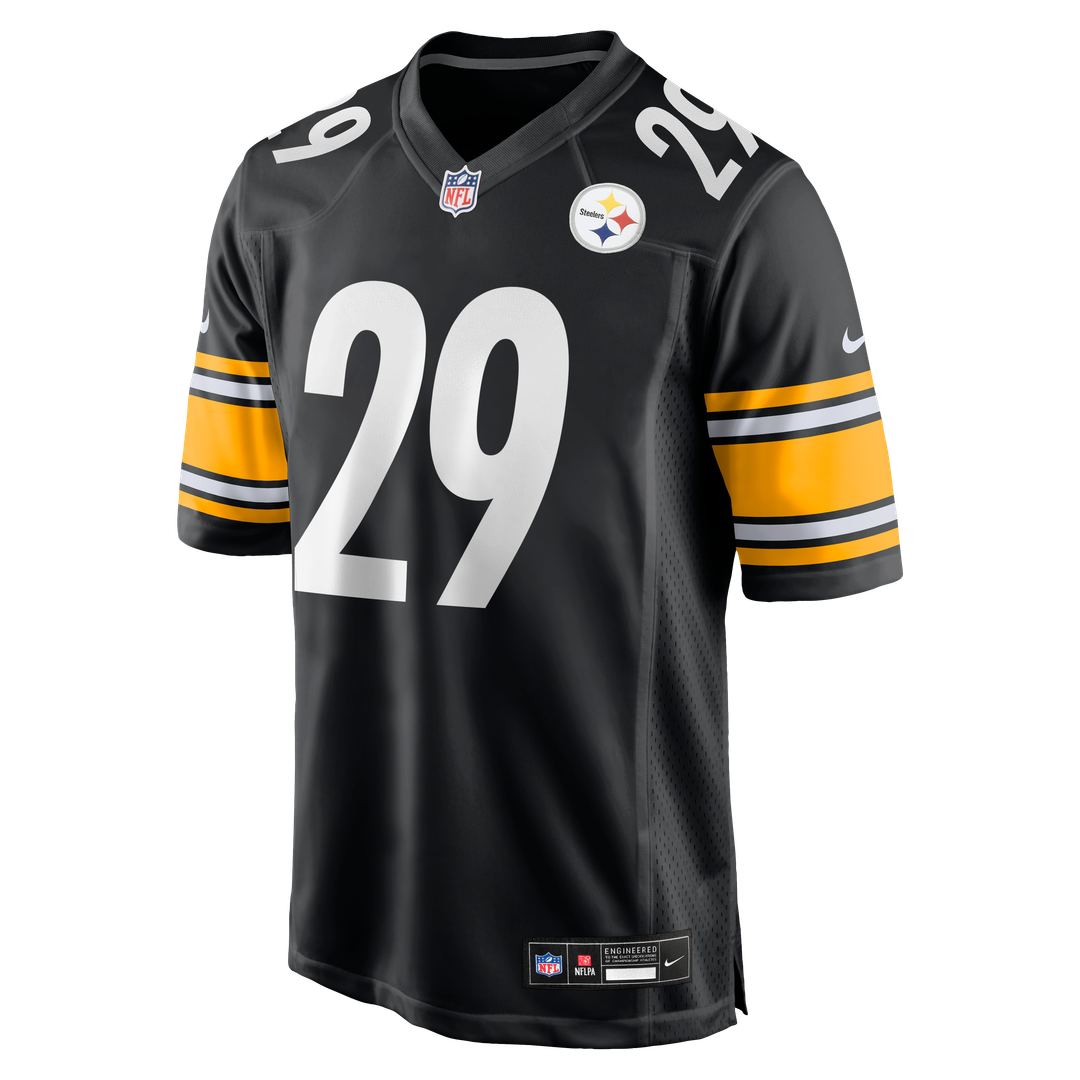 Pittsburgh Steelers Ryan Watts Nike Black Game Jersey product image 2