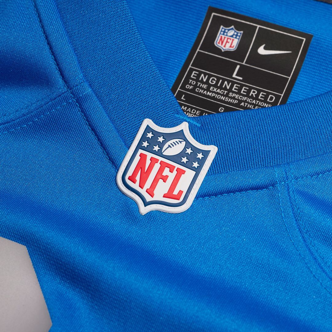 Detroit Lions Brian Branch Nike Blue Alternate Game Jersey product image 4