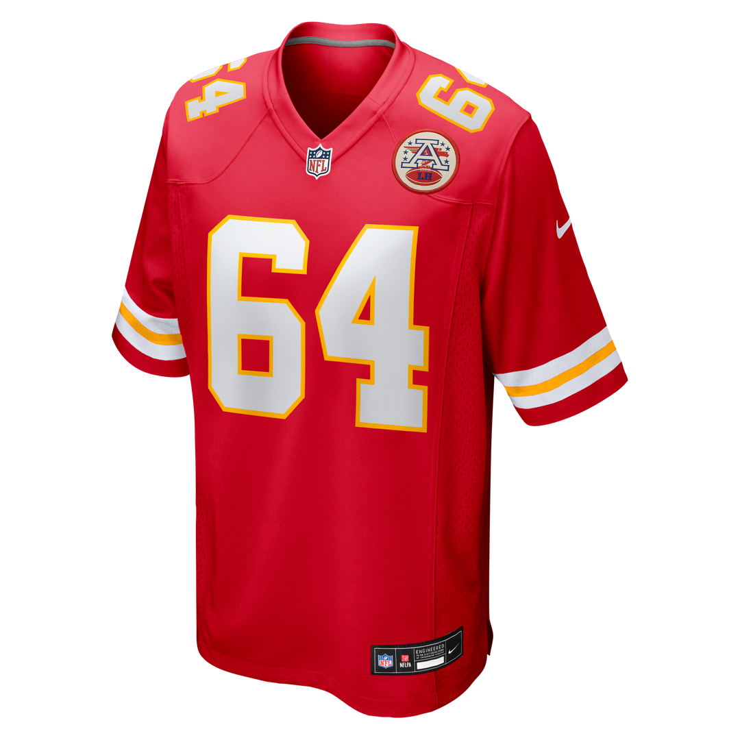 Kansas City Chiefs Wanya Morris Nike Red Game Jersey product image 2