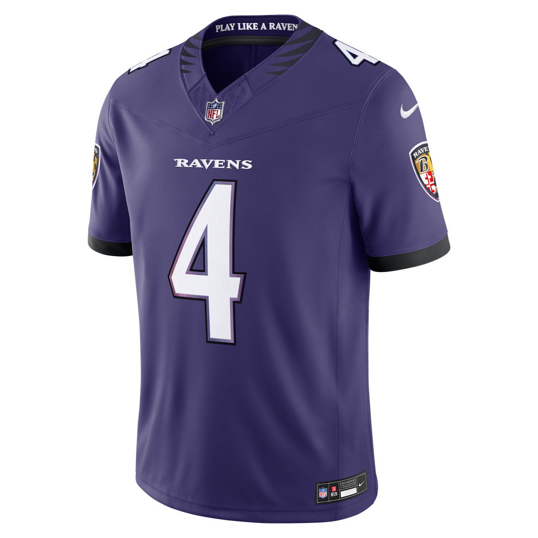 Baltimore Ravens Zay Flowers Nike Black Alternate Vapor product image 8