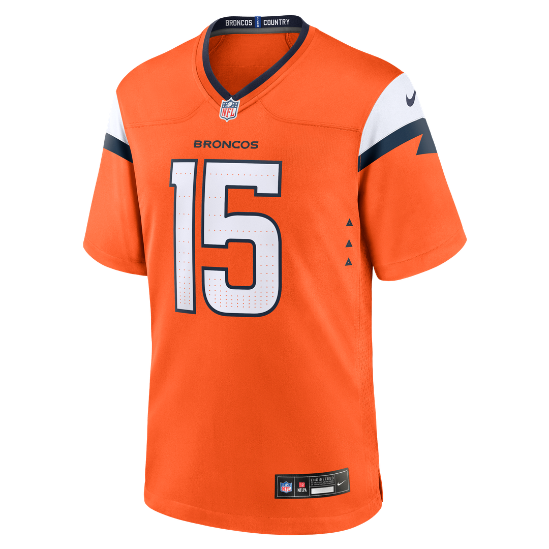 Denver Broncos Nik Bonitto Nike Orange Game Jersey product image 2