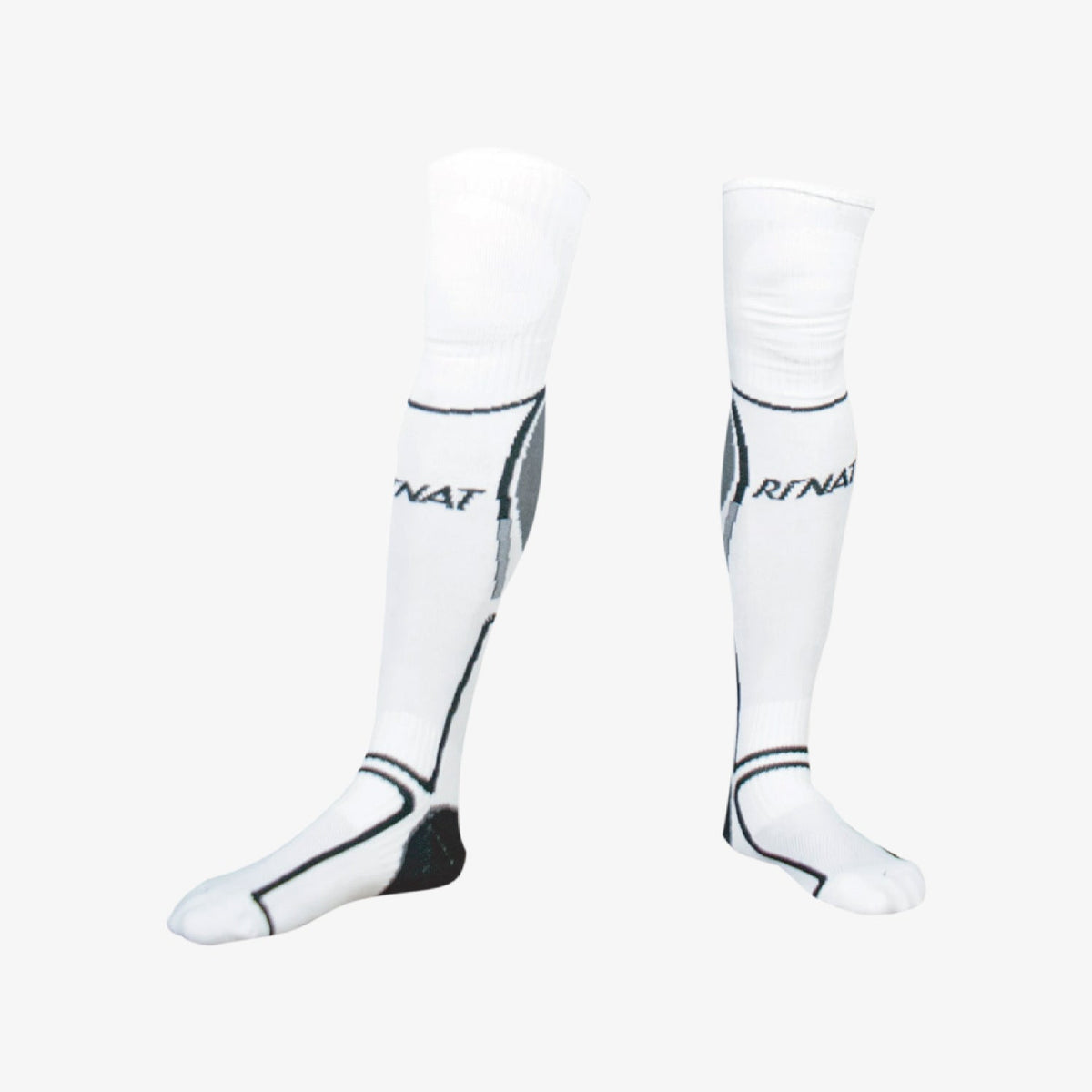 Classic Goalkeeper Socks - White product image 1, provided for visual reference and product detail review