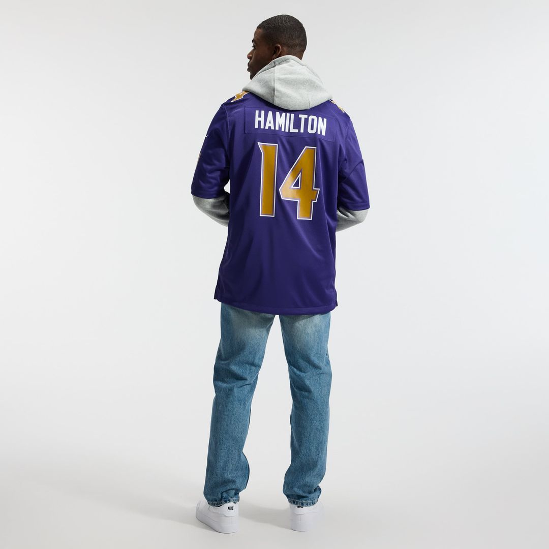 Baltimore Ravens Kyle Hamilton Nike Purple Alternate Game product image 18