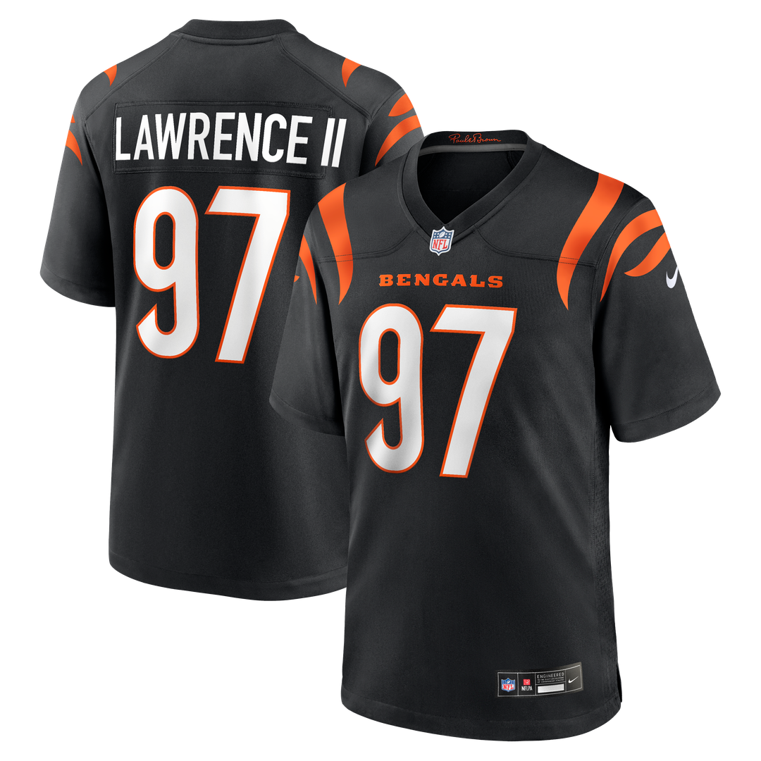 Cincinnati Bengals Dexter Lawrence II Nike Black Game Jersey product image 1
